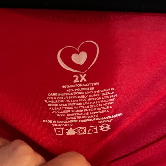 NWT - If You Love Me Tee - Plus - Picture 3 of 9